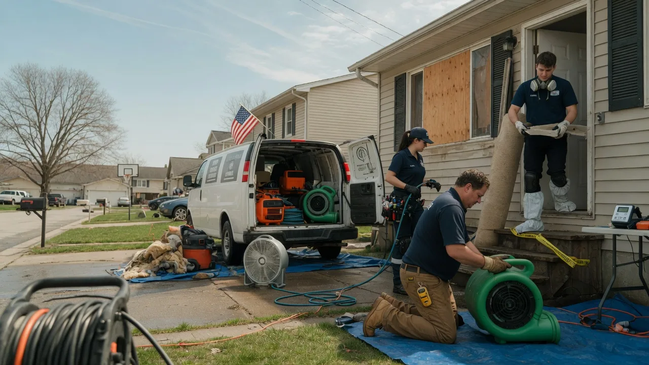 Water Damage Restoration in Justice, WV near me